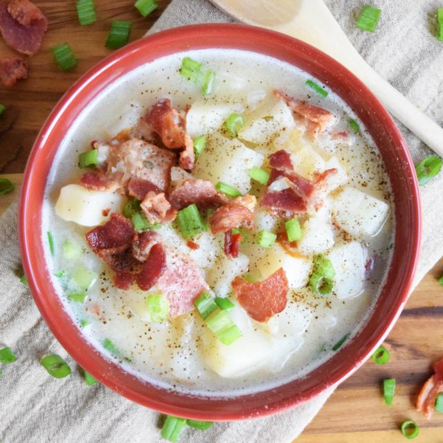 Creamy Bacon Potato Soup